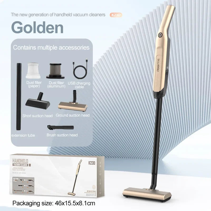GUOHE 20000Pa Wireless Handheld Vacuum – Cordless Low Noise