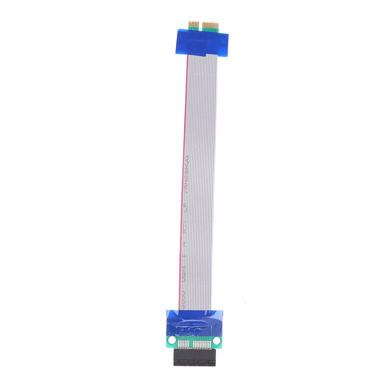 PCIe X1 Flexible Ribbon Riser Card Extension Cable Adapter