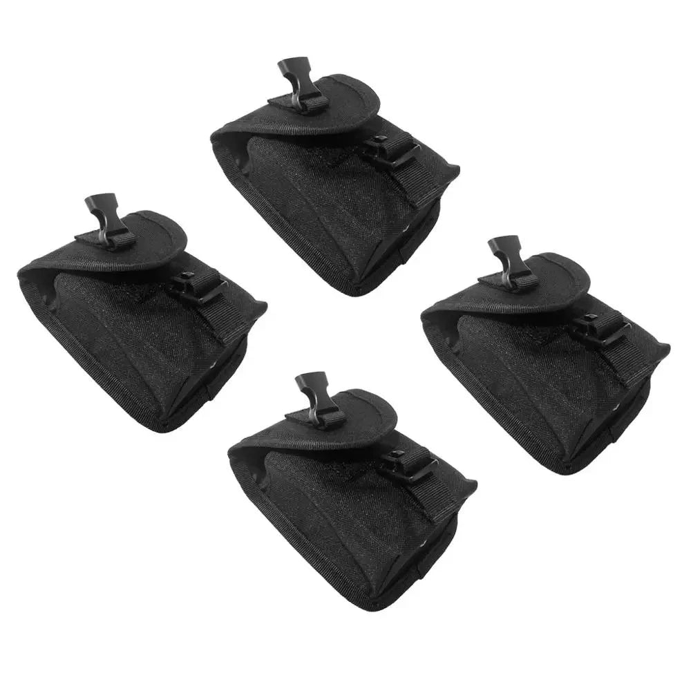 600D Nylon Scuba Diving Trim Counter Weight Pocket Pouch with Quick Release Buckles Ballast Weight Pouch for Cave Wreck Diving Oasis Select