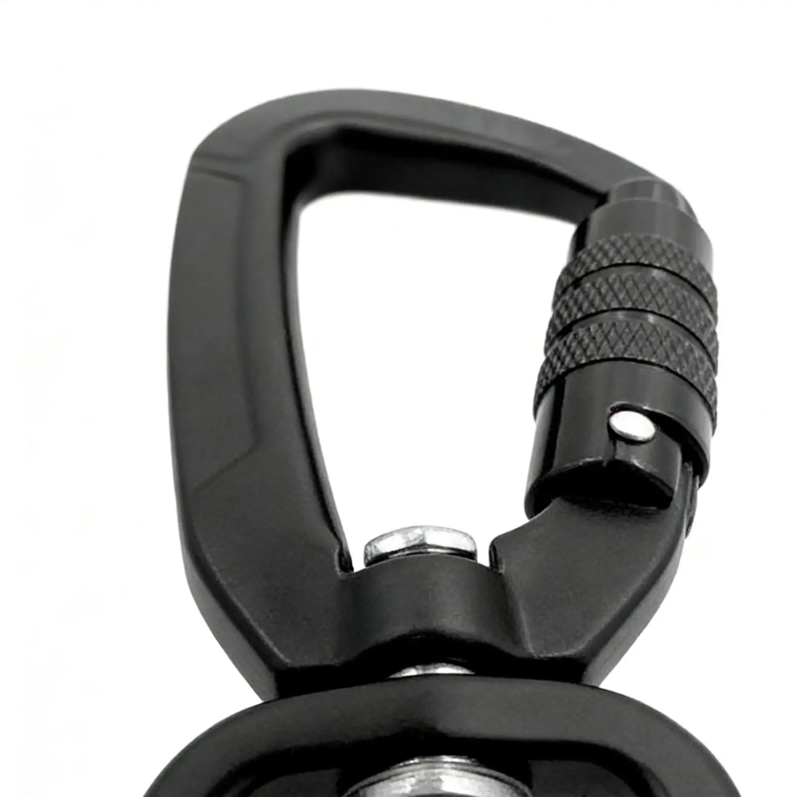 Aluminum Alloy Carabiner D-Ring Key Chain Clip Camping Keyring Hook Outdoor Travel Climbing Camping Backpacking Fishing Oasis Select