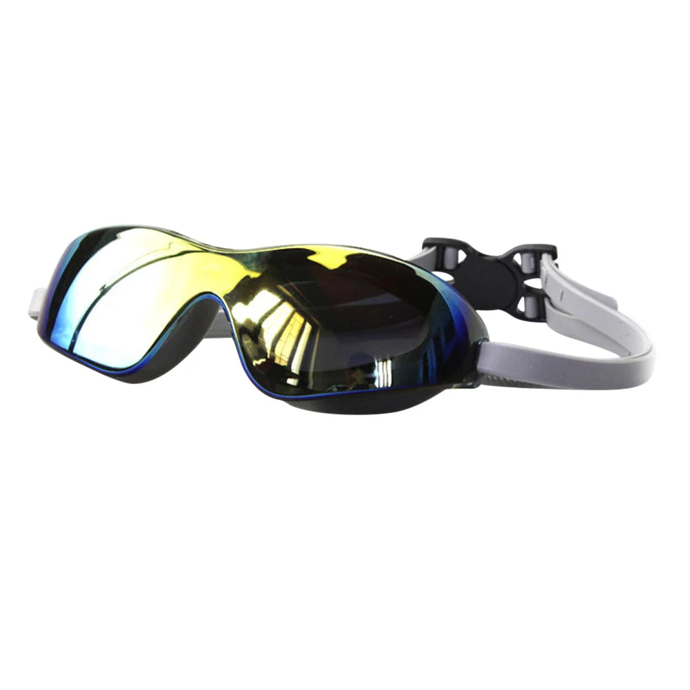 Swimming Goggles Anti-Fog Professional Swim Glasses Adjustable Electroplate Diving Glasses for Women Men Youth Kids Oasis Select Grey france