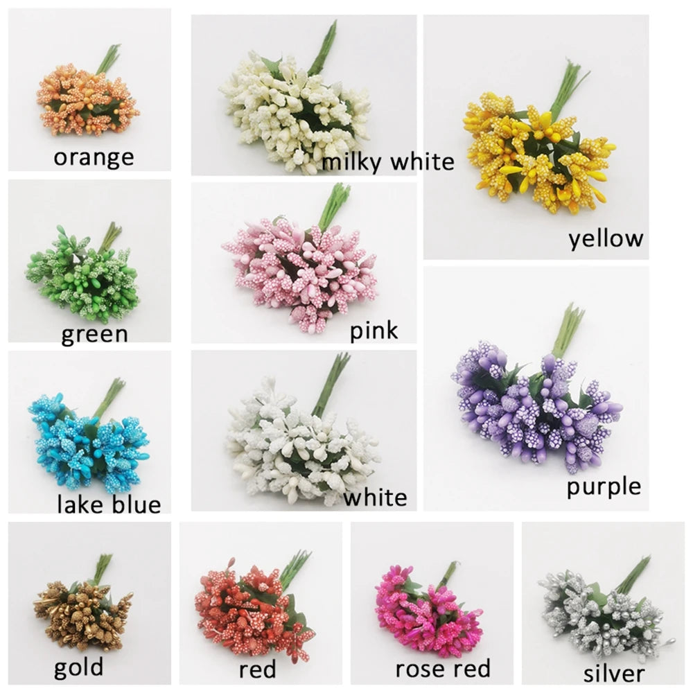 Silk Artificial Flowers for Weddings, Wreaths & Home Decor