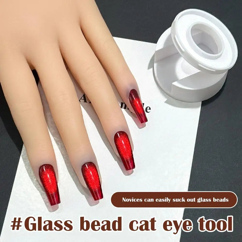 Cat Eye Nail Magnet Tool – Double-Ended Magnetic Bead Stick Nail Art Magnet Tool Oasis Select