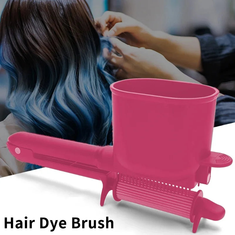 Professional Roller Comb Applicator Hair Coloring 2-In-1 Dye Salon Hair Care Plastic Hairdressing Tool for Salon or Home Use Oasis Select