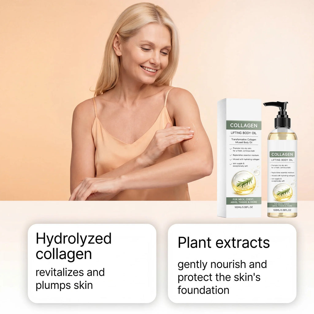 Collagen Firming Body Oil – Anti-Cellulite & Skin Tightening Firming Body Oil Oasis Select