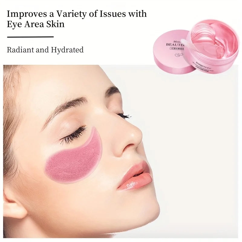 60-Pack Red Algae Brightening & Moisturizing Eye Mask