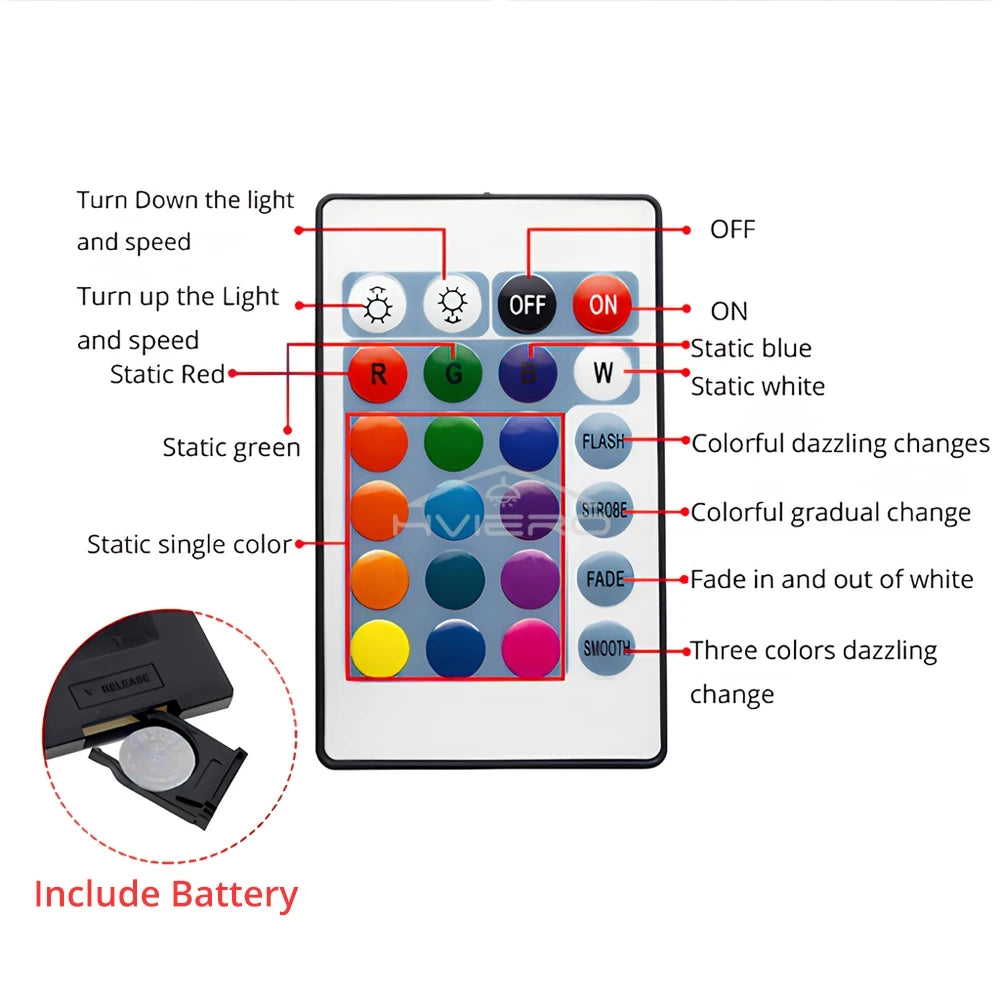 RGB Hexagon LED Wall Light – Touch & Remote Modular Honeycomb