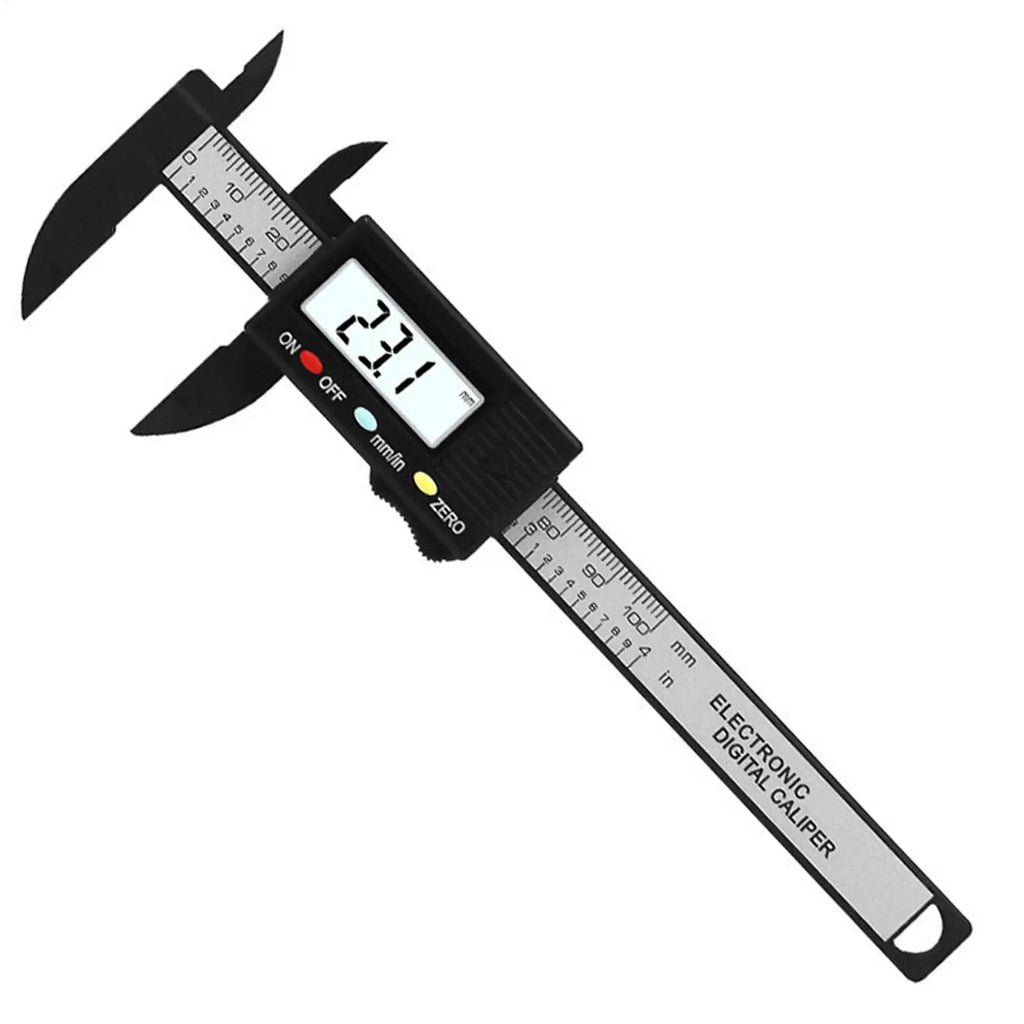 0-100mm Tiny Digital Calipers Digital Vernier Calipers Stainless Steel Micrometer Measuring Tool Depth Ruler Measuring Tool Oasis Select