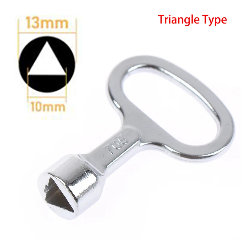 Torque Wrench Key Wrench Plumber Triangle Key For Electric Cabinet Subway Train Ferramentas Manuais Инструменты Для Ремонта Oasis Select Triangle Type