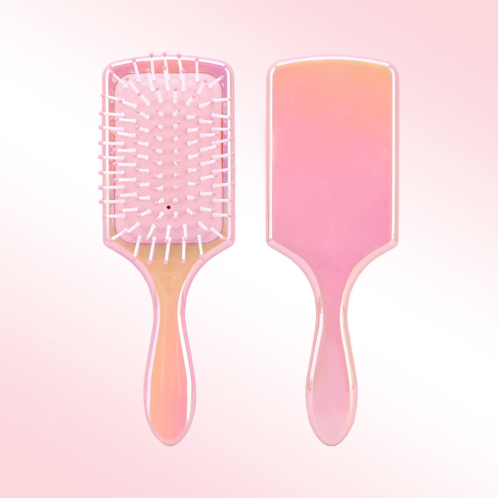 Air Cushion Detangling Hair Brush & Scalp Massage Comb Hair Brush & Comb Oasis Select 3886-pink