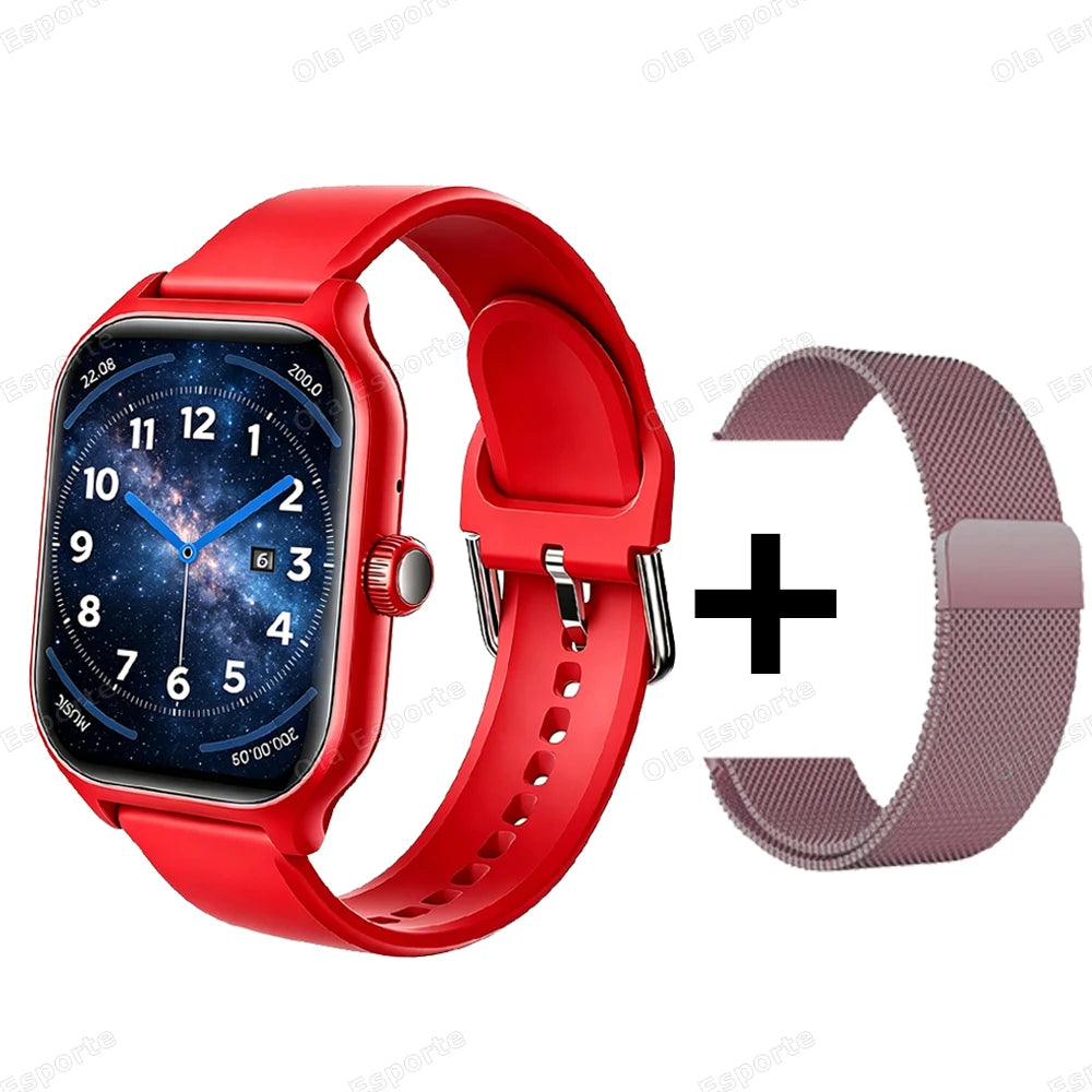 Ola Esporte 1.85" Smart Watch – Bluetooth Call & Fitness Tracker