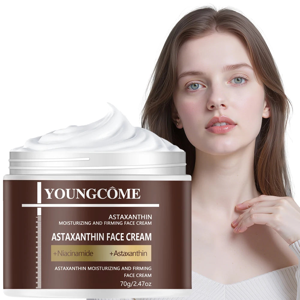 YOUNGCOME Astaxanthin Face Cream – Antioxidant Moisturizer