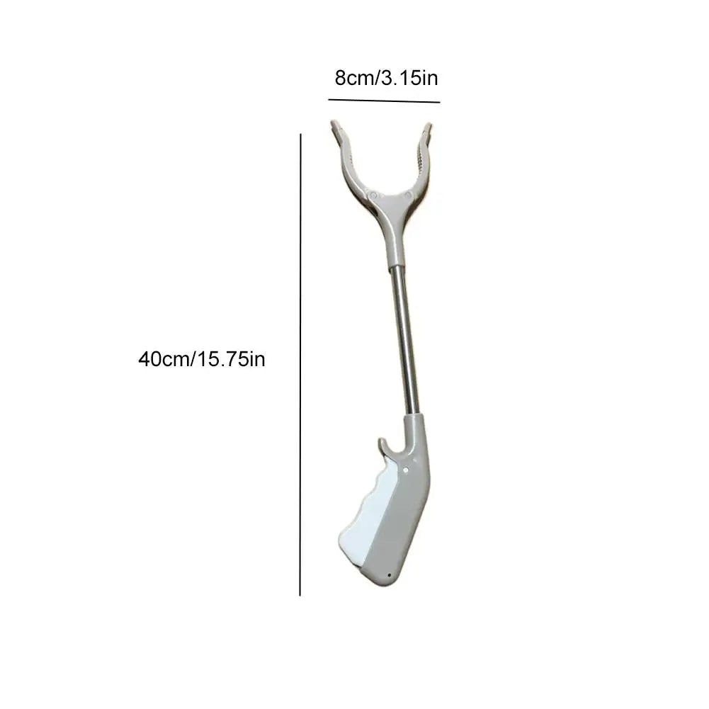 Stainless Steel Trash Picker Clips, Thickened Steel Rod, Non-Slip Gripping, Rubbish Grabber Cleaning Tool For Outdoor & Home Use Oasis Select