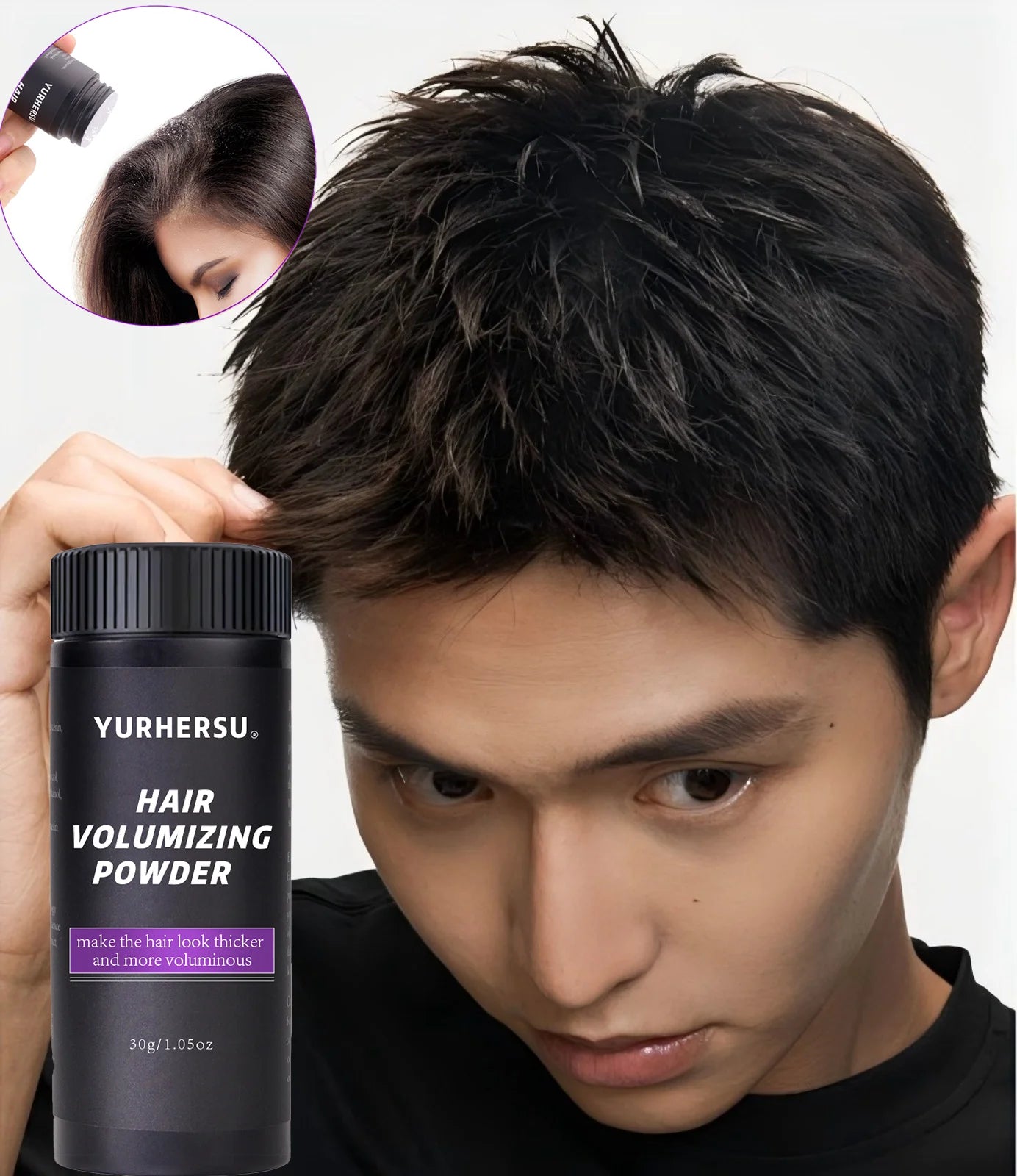 YURHERSU Hair Volumizing Powder – Body & Texture for Fine Hair Hair Volumizing Powder Oasis Select