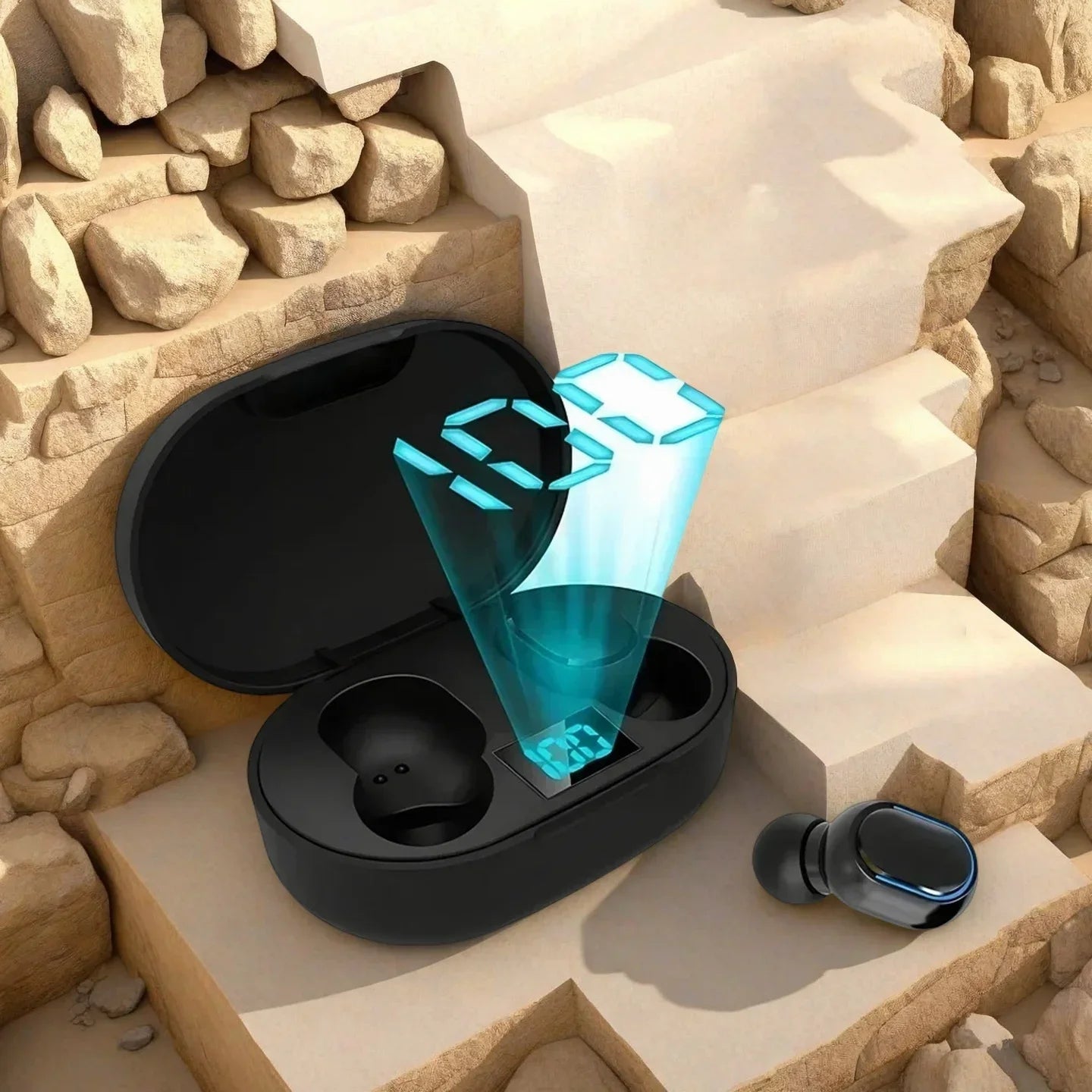 New TWS wireless Bluetooth wireless headset with microphone noise reduction earplug headset apply to smartphones Oasis Select