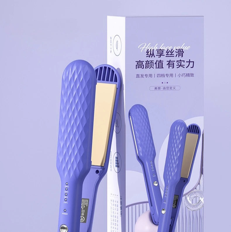 3D Hair Crimper Iron – Volumizing Corn Wave Styling Tool