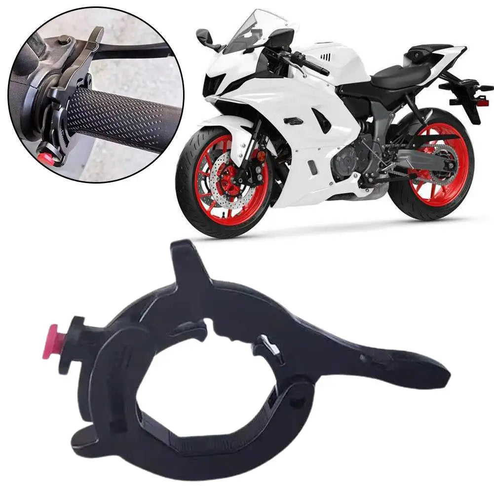 Motorcycle Cruise Control for High Grade Aluminum Lock Assist Retainer Universal Safe Flexible Wrist Grip Handle Bar Oasis Select
