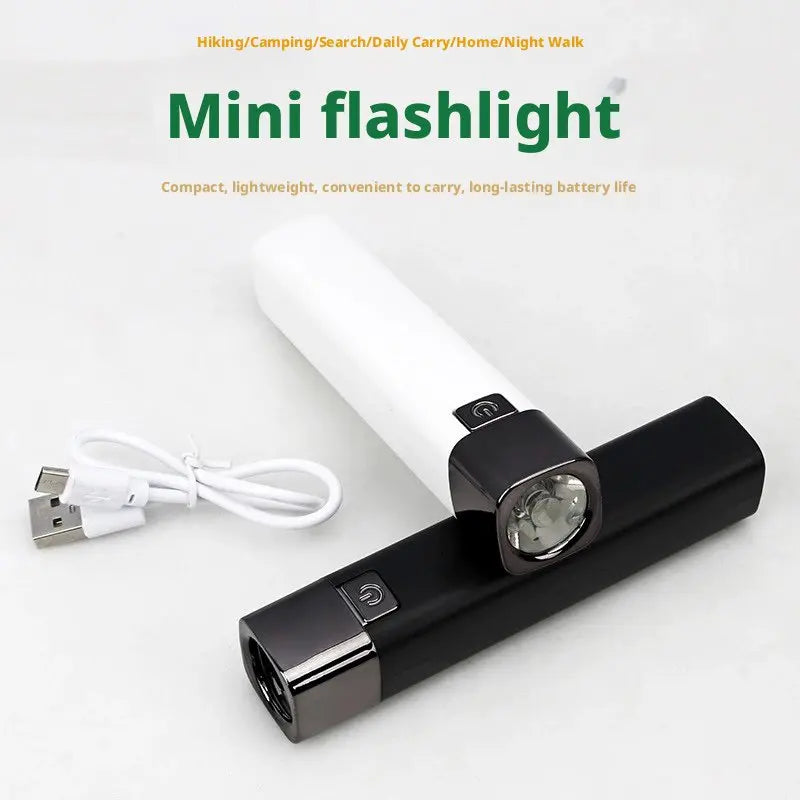 Super Bright LED Flashlight USB Rechargeable 18650Battery Led Torch for Night Riding Camping Hunting Outdoor Waterpr Flash Light Oasis Select