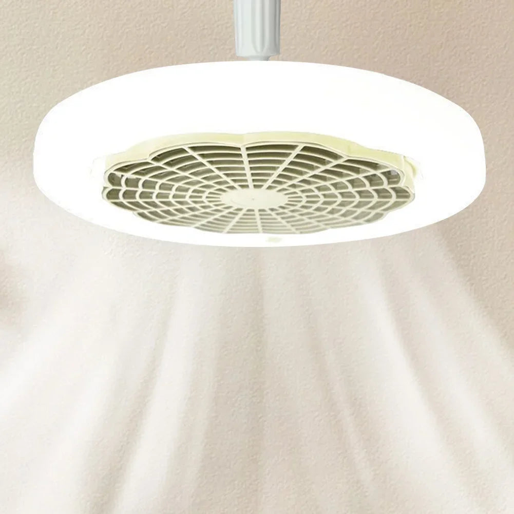 E27 Socket Ceiling Fan Light | Remote, 3 Speeds, Dimmable LED Ceiling Fan Light Oasis Select
