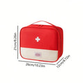Portable Portable Medical Kit, Home First Aid Kit, Outdoor Travel Medical Kit, Large Capacity Medicine Storage Bag Oasis Select Red