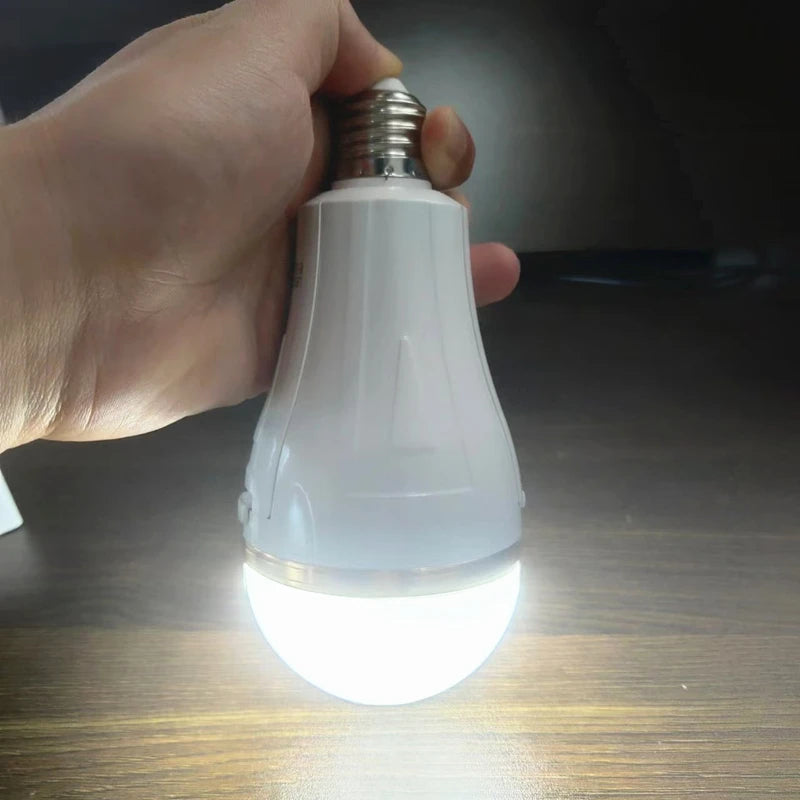 E27 Emergency Light Bulb Ac85-265v Built-In 2 18650 Lithium Batteries Led Light Bulb Easy To Install Emergency Lamp Oasis Select