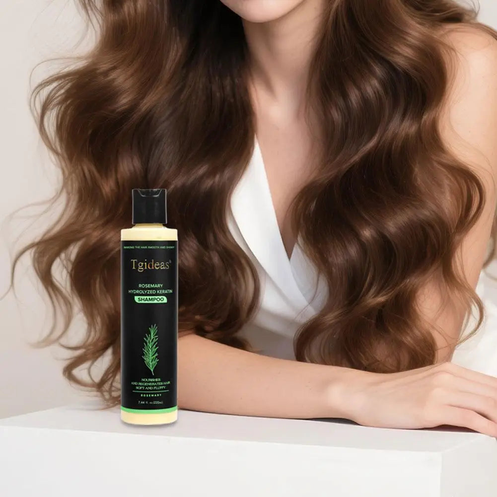 Rosemary Hair Growth Shampoo Organic Rosemary Oil Deeply Nourish Hair Follicles Promote Scalp Blood Circulation Reduce Hair Loss Oasis Select