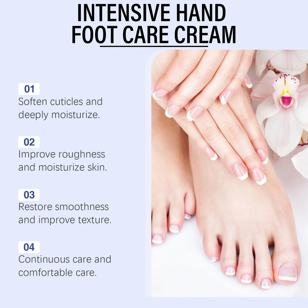 Nourishing Hand Foot Cream Nourishing Soften Skin Deep Moisturize Brighten Relief Dryness Gentle Care for Cracked Heels Creams Oasis Select