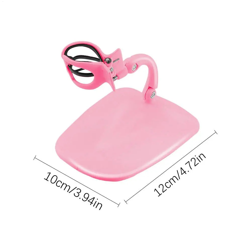 Nail Polish Bottle Holder Display Fixing Clip Adjustable Gel Nail Polish Holder Organizer for Beauty Women Girls Home Manicure Oasis Select CN Pinkk