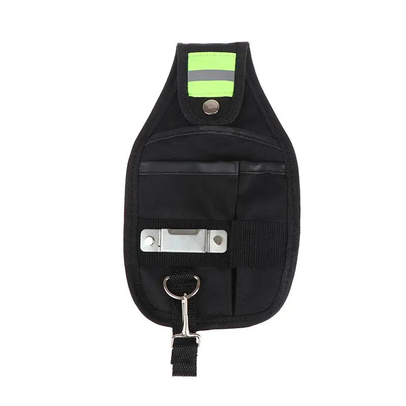 Portable Multifunctional Tool Waist Bag Electrician Pocket Storage Bag Maintenance Tool Bags Screwdriver Kit Holder Pouch Oasis Select Black Without belt