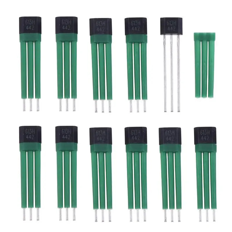 10pcs High-Sensitivity Hall Effect Sensors 613H for Electric Tricycles 461AN Motor & 502F Hall Module - Set of 10 Oasis Select
