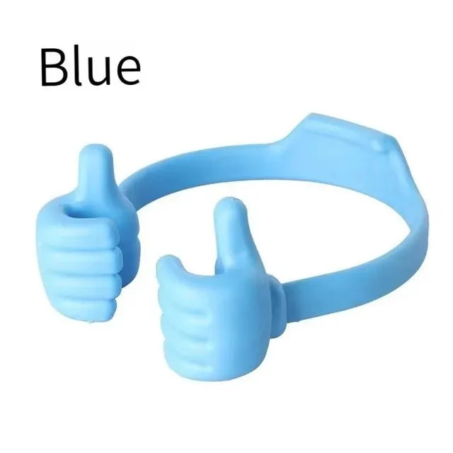1/3/5pcs Cell Phone Stand Holder Lazy Holder Universal Flexible Bracket Tablet Phone Stand For IPhone 17 Samsung Xiaomi Huawei Oasis Select 1pcs blue