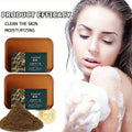 2PCS Agarwood Handmade Soap, enriched with agarwood extract and glycerin, provides deep cleansing, full-body bathing, hydration Oasis Select 140g