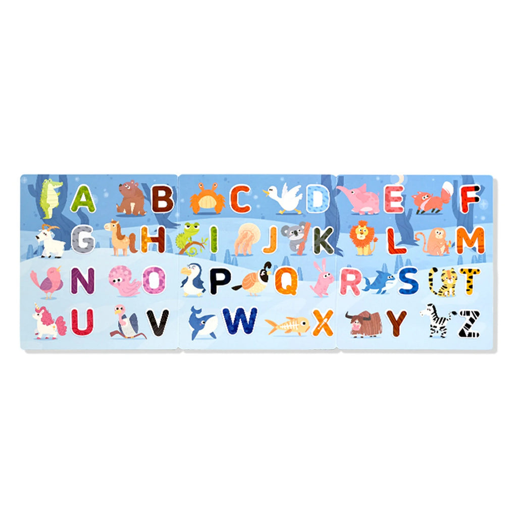 Reusable Kids Sticker Book – Color Learning Toddler Activity