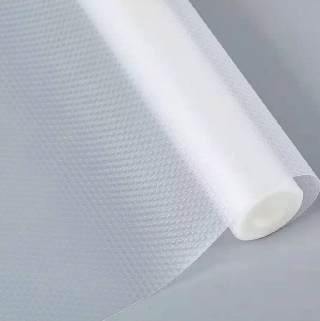 30/60cm 1.5/5M Drawer Mat Shelf Cover Liners Non Slip Waterproof Closet Placemat Table Pad Cabinet Oil-proof Liners Non-Adhesive Oasis Select Transparent 30x150cm