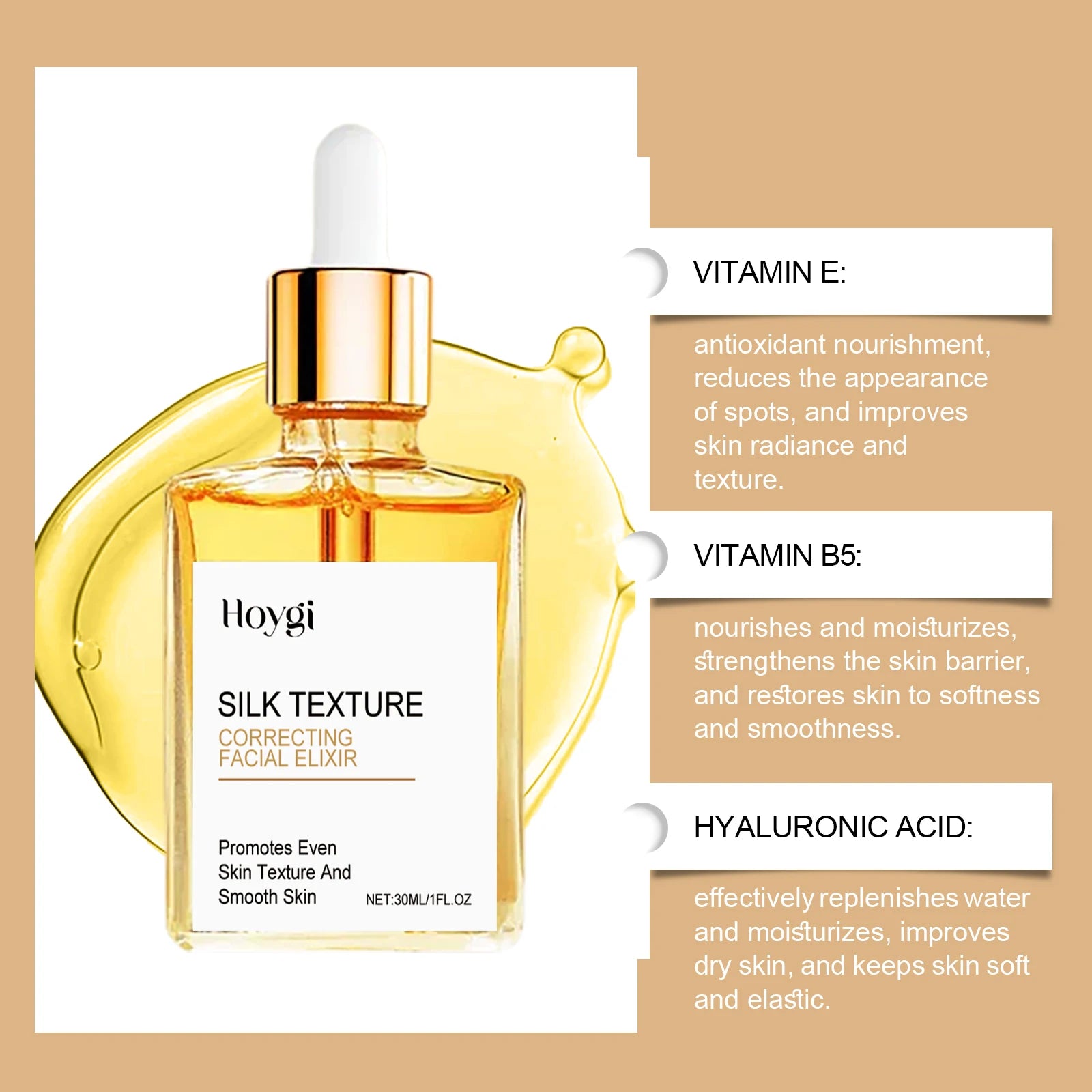 Brightening Facial Serum for Dark Spots Dull Skin Hydrating and Oil Balancing Face Care for Sensitive Skin Women Glow Serum Oasis Select