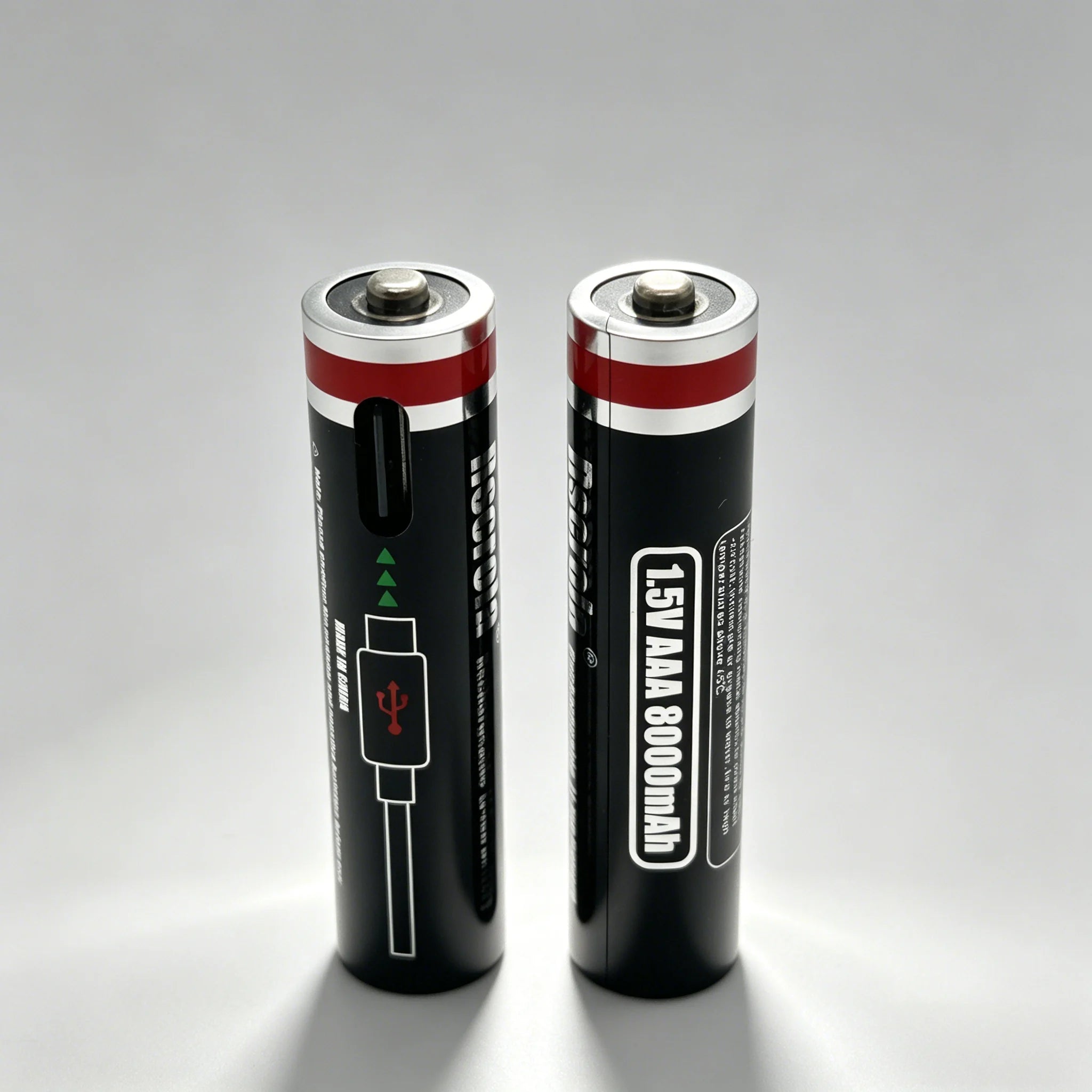 AAA Rechargeable Battery 1.5V 8000mAh Li-ion Batteries with USB Direct Charge Port for Remote Control Toy Mouse Keyboard+Cable Oasis Select