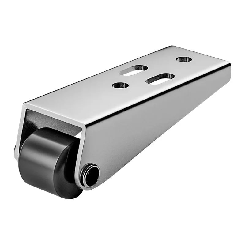1Pcs Side-Mounted Casters, Silent Rubber Wheels, Drawer Caster, for Furniture, Kitchen Cabinet, Table, Loading Capacity 20KG Oasis Select