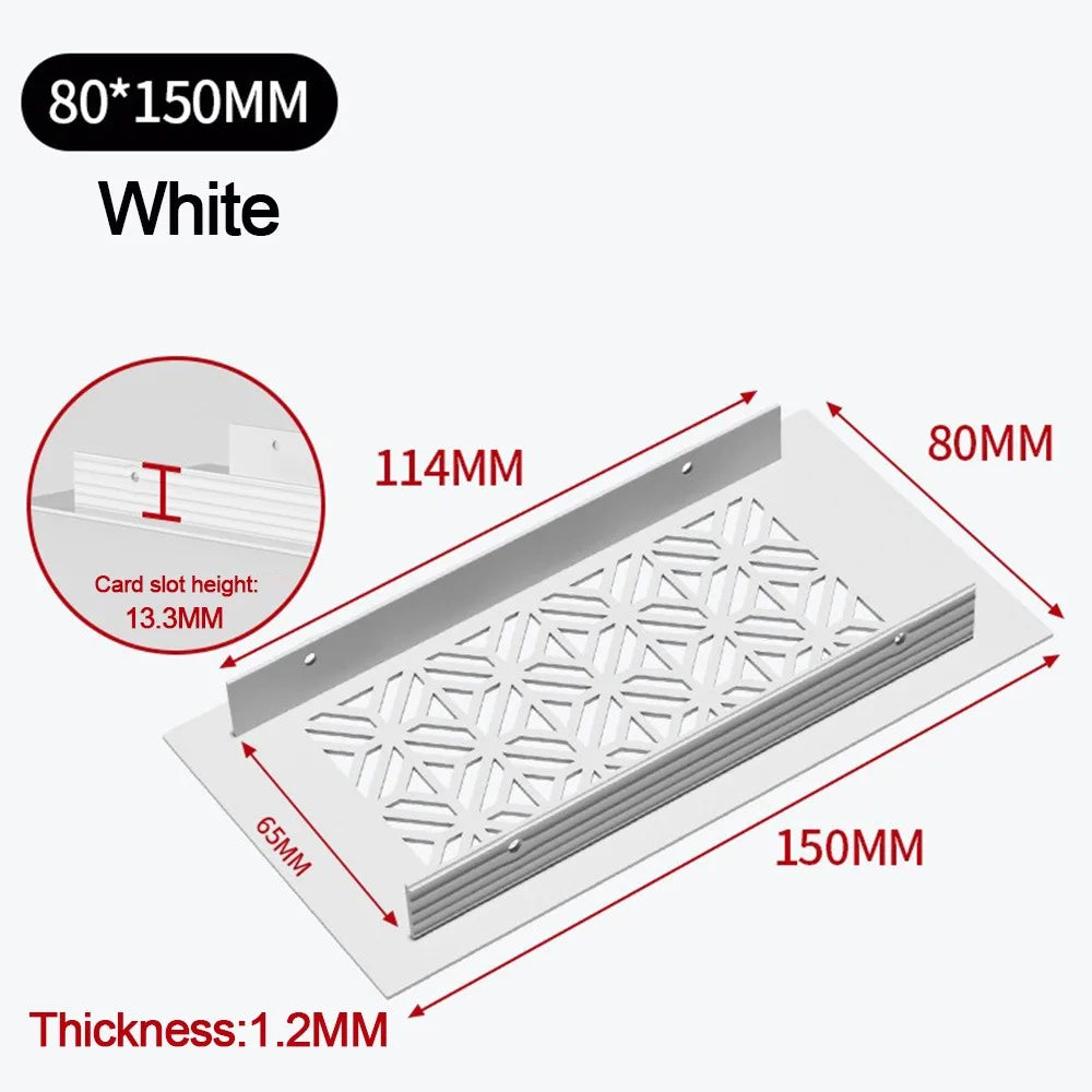 Aluminum Louver Air Vent Grille Cover 50/80mm – Cabinet & Wardrobe