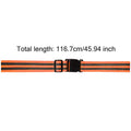 Elastic Reflective Belts fWaist Adjustable Elastic Safety Reflective Belt for Outdoor Running High Visible Night Safety Gear Oasis Select Orange