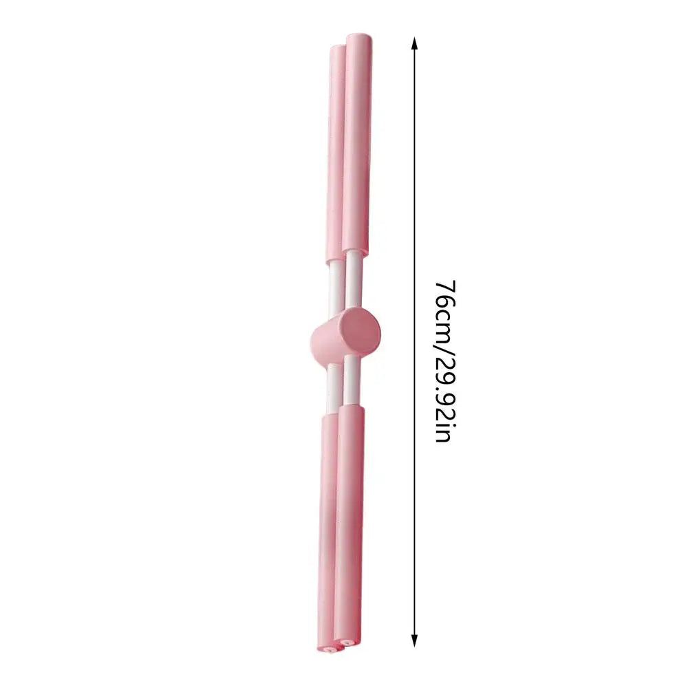 Stretching Stick Comfortable Pose Correction Stick Back Straightener Rod For Teens Children Workplace Fitness Yoga Pilates Oasis Select Pink China Mainland