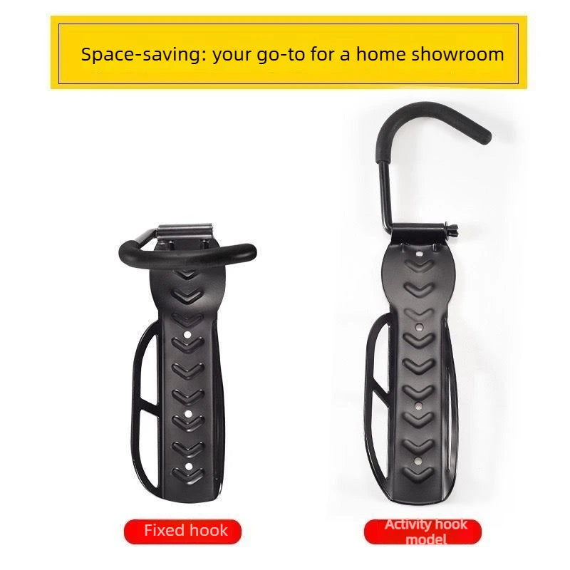 Wall Mount Bike Storage Hanger Bicycle Parking Hook Display Rack Cycling Hanging Stand Bicycle Accessories Organizer Oasis Select