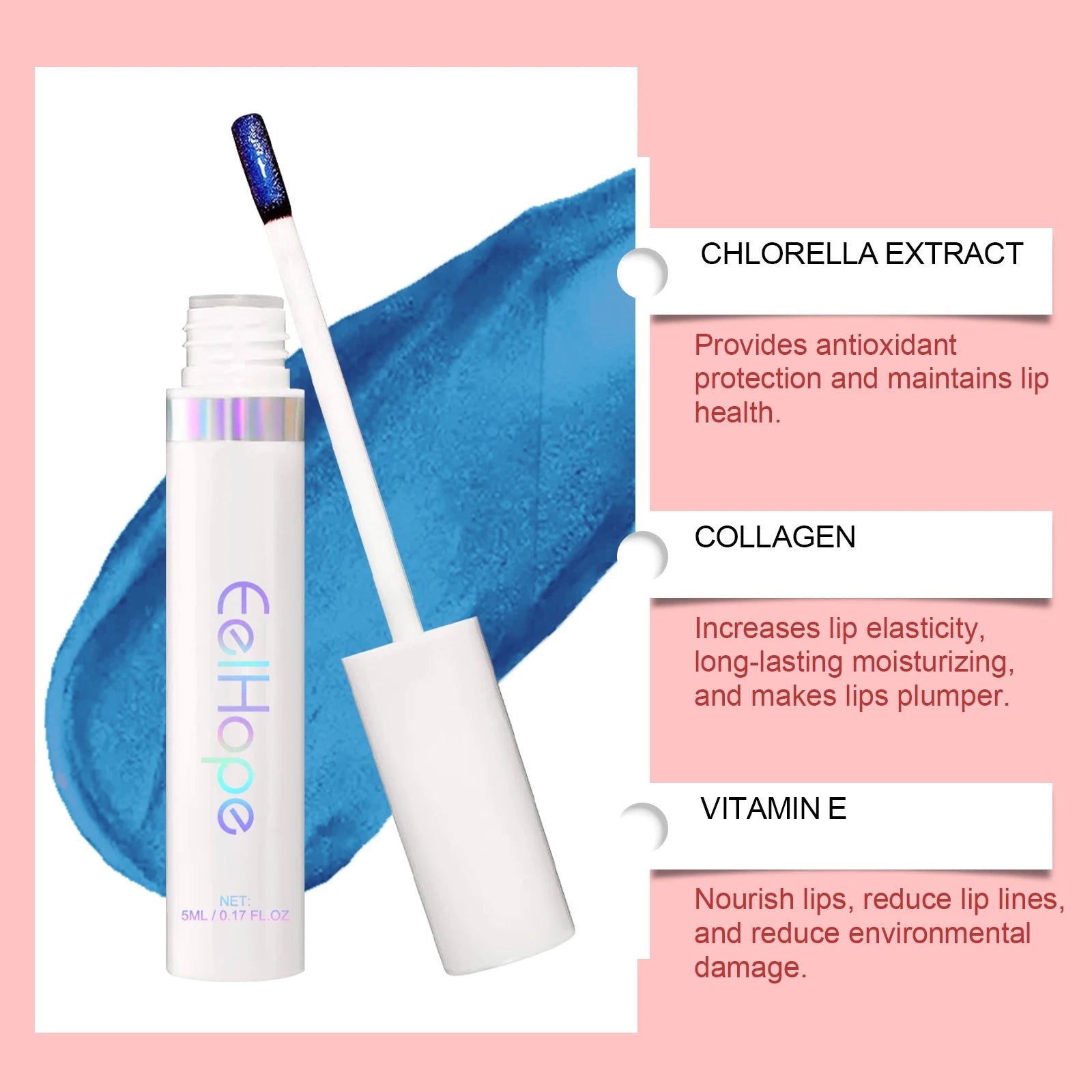 Eelhoe Tearable Lip Glaze – Matte, Waterproof & Long Lasting Matte Lip Glaze Oasis Select