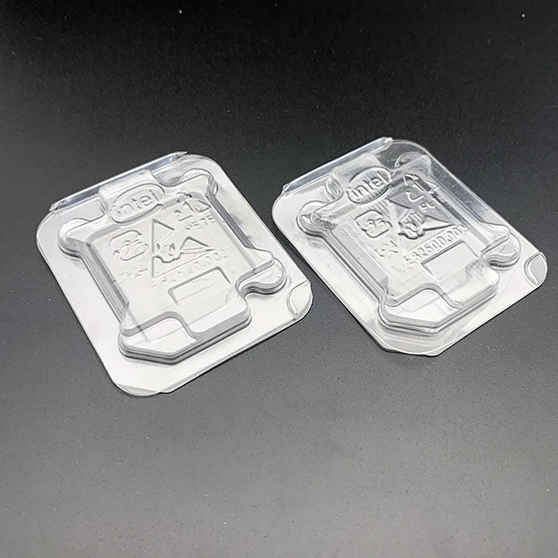 10Pcs CPU Clamshell Tray Box AMD Case Holder Protection For AMD 754 905 938 939 AM2 AM3 FM1 FM2 Oasis Select