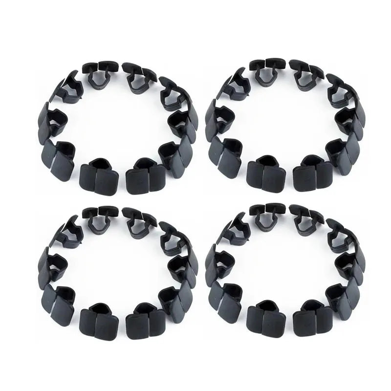 10/20/30/40/50/60pcs Vehicles Clips Retainer Spare Strong Easy Installation Fitment Heat-Resistant Hood Insulation Pad Ample Oasis Select 40pcs