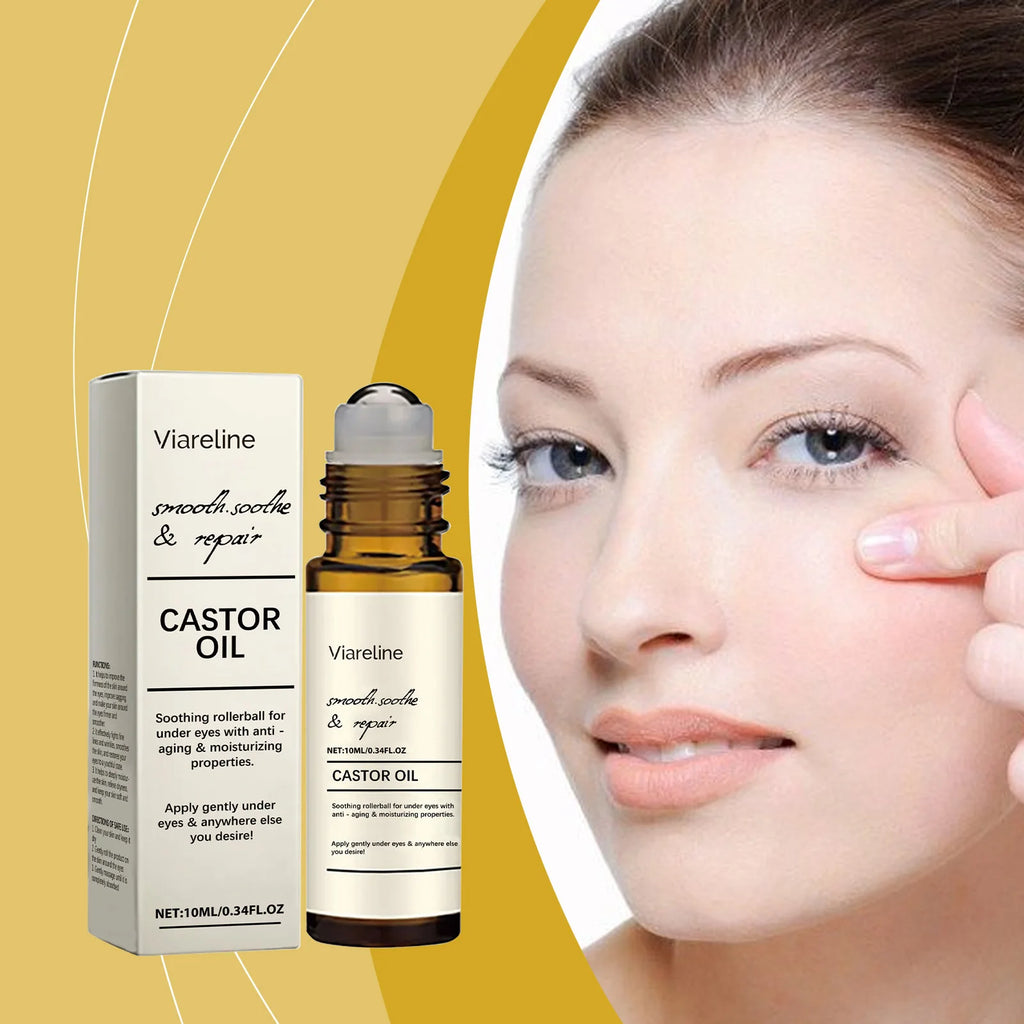 Viareline Castor Oil Eye Serum – Brighten & Firm 10ml