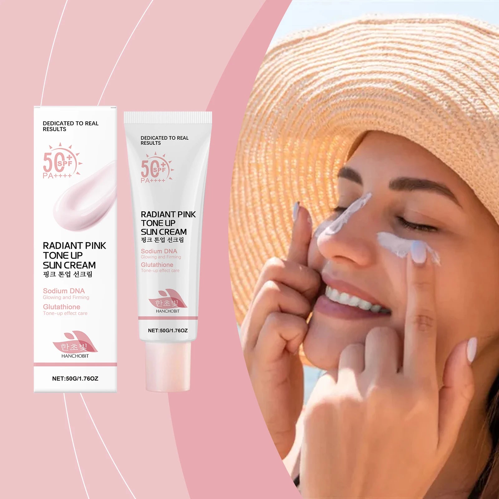 Hanchobit Brightening UV Moisturizing Face Cream 50g UV Moisturizing Cream Oasis Select