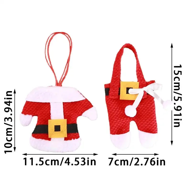 ~WISH For Dining Table Christmas Silverware Bags Tableware Bags For Restaurants Hotels Banquets Decorations Ornaments A Oasis Select