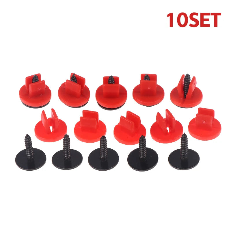 Pack of 20 Underbody Cover Clips and Screws For V50 C30, Focus II (04-11), C-Max (03-10), Mondeo MK3 (00-07) Oasis Select