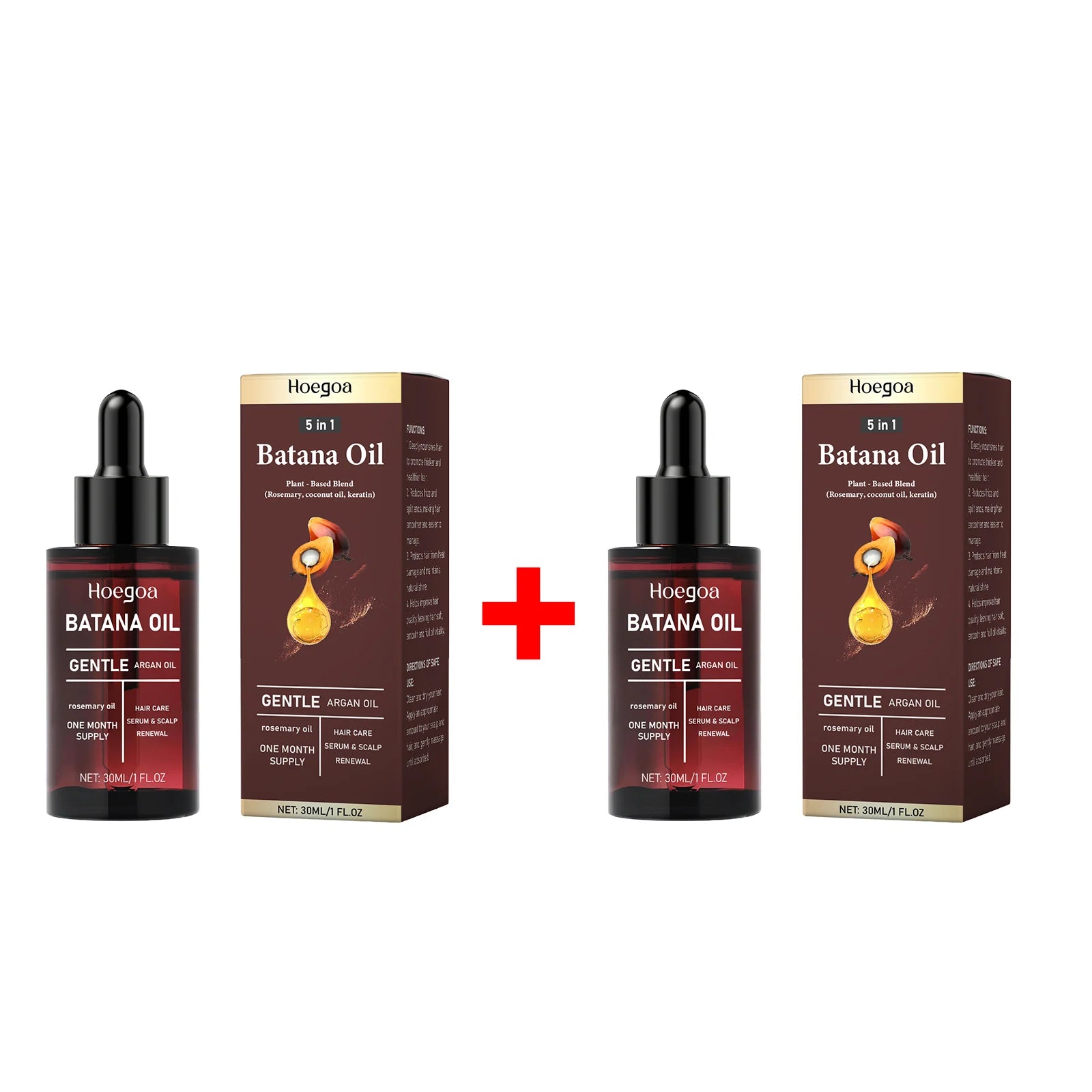HOEGOA Batana Essential Oil – Nourishing Hair Treatment 30ml
