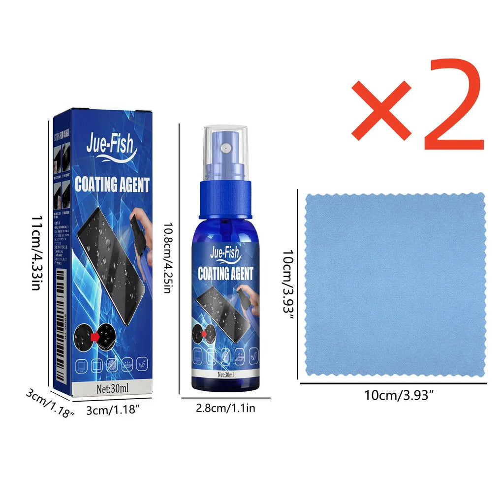 Coating Liquid Protection Phone TV Electronic Screen Clean Stain Brighten Prevent Fingerprint Scratch Screen Protection Liquid Oasis Select 60ml Boxed